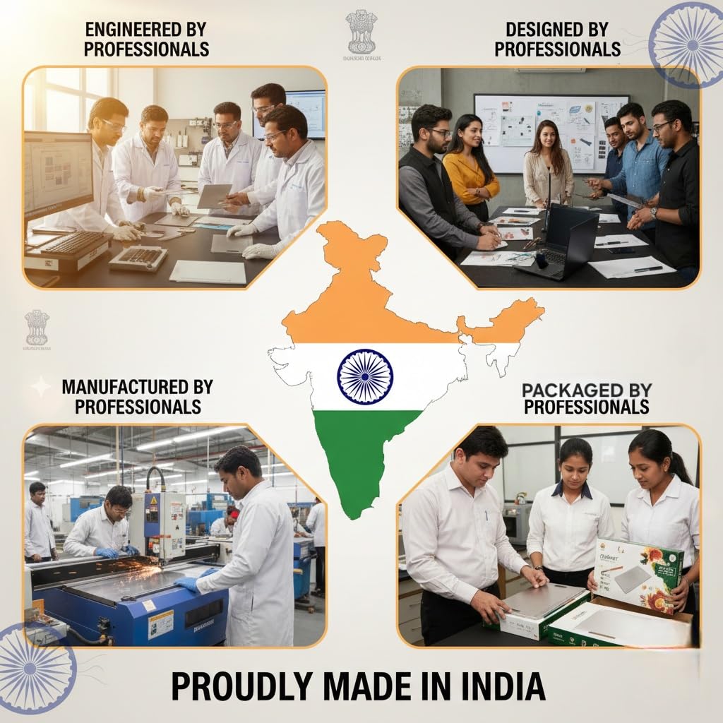 Stainless Steel Chopping Board, Heavy Duty Metal Chopping Board for Fruits & Vegetables, Rustproof, Dishwasher Safe & Hygienic (XL1)